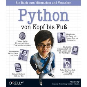 Cover "Python von Kopf bis Fuss"